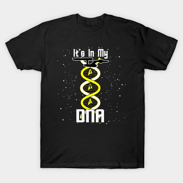 DNA Star Trek T-Shirt by ikaszans